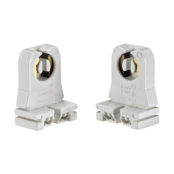 Leviton Leviton Thermoset Plastic Fluorescent Pedestal Base Lampholder 1 pk C20-13351-00W - main